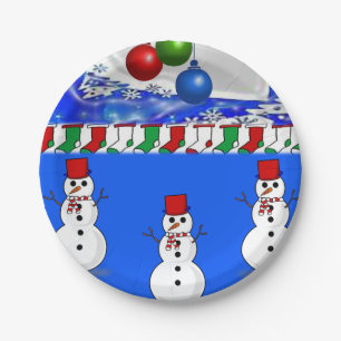Pappteller Weihnachten
