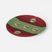 Pappteller Weihnachten (Schrägansicht)