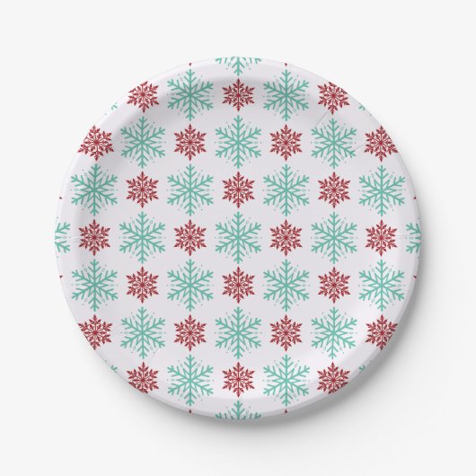 Pappteller-Weihnachtsgeschirr Pappteller (Vorderseite)