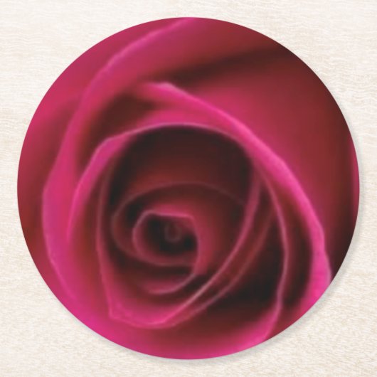 Pappuntersetzer Runder Pappuntersetzer (Vorderseite)