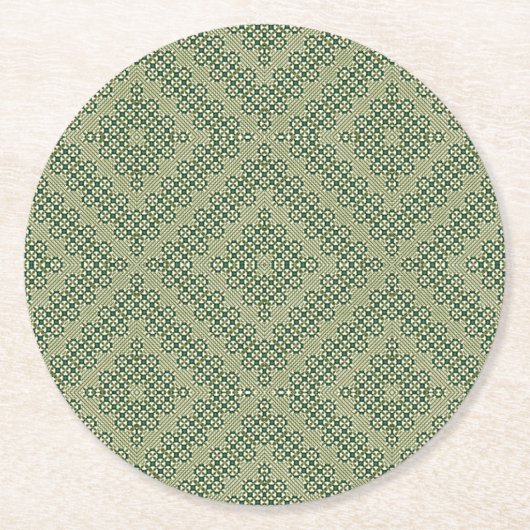 Pappuntersetzer Runder Pappuntersetzer (Vorderseite)