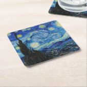 Pappuntersetzer: VAN GOGH: DIE STARRY NACHT Rechteckiger Pappuntersetzer (angewinkelt)