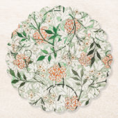 Pappuntersetzer: WILLIAM MORRIS: JASMINE Untersetzer (Vorderseite)