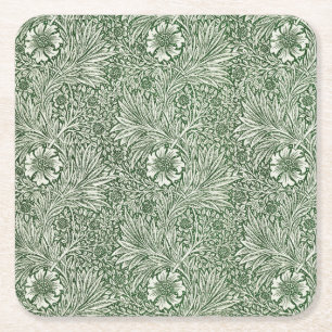 Pappuntersetzer: WILLIAM MORRIS : MARIGOLD Rechteckiger Pappuntersetzer