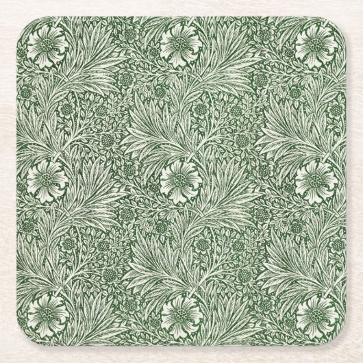 Pappuntersetzer: WILLIAM MORRIS : MARIGOLD Rechteckiger Pappuntersetzer (Vorderseite)