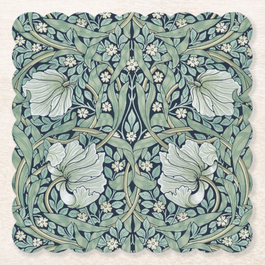 Pappuntersetzer: WILLIAM MORRIS : PIMPERNEL Untersetzer (Vorderseite)