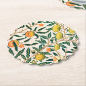 Pappuntersetzer: WILLIAM MORRIS : POMEGRANAT Untersetzer (angewinkelt)