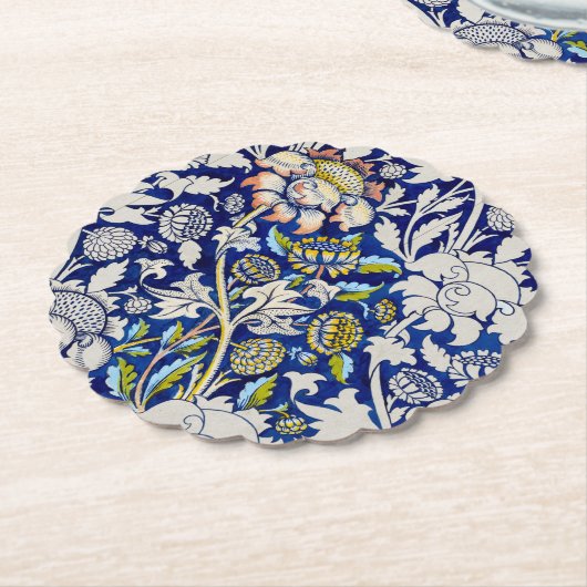 Pappuntersetzer: WILLIAM MORRIS : WASSERFARBE 1883 Untersetzer (angewinkelt)