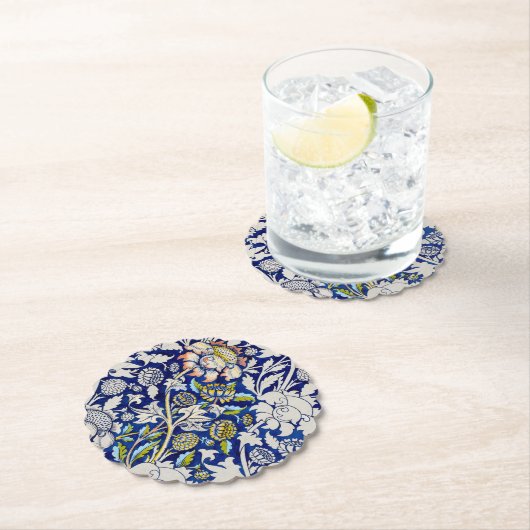 Pappuntersetzer: WILLIAM MORRIS : WASSERFARBE 1883 Untersetzer (Vor Ort)