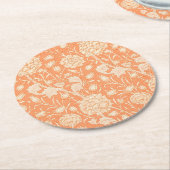 Pappuntersetzer: WILLIAM MORRIS : WILD TULIP Runder Pappuntersetzer (Angewinkelt)