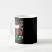 Pappy Claus Christmas Lights Matching Family Xmas  Kaffeetasse (Vorderseite Links)