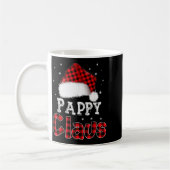 Pappy Claus Christmas Red Plaid Pajama Family Matc Kaffeetasse (Links)