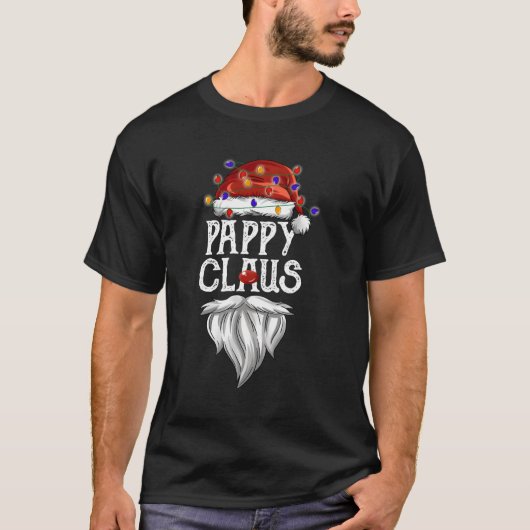 Pappy Claus Santa Light T-Shirt (Vorderseite)