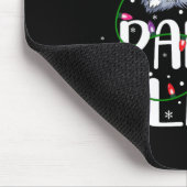 Pappy Claus Weihnachts-Weihnachtsmannmütze Matchin Mousepad (Ecke)