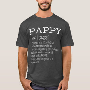 Pappy Definition Großvater Väter Tag Geschenke M T-Shirt