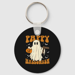 Pappy Halloween-Geist mit Speculum-Geburtshelfer-P Schlüsselanhänger