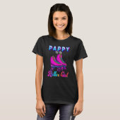 Pappy Of The Roller Girl Roller Skating Birthday P T-Shirt (Vorne ganz)