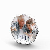 Pappy Opa Jahr etabliert Fotoblock (Rechts)