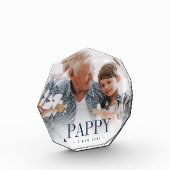 Pappy Opa Jahr etabliert Fotoblock (Links)