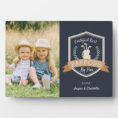 Pappy Par | Golf Opa Fotoplatte (Vorderseite)