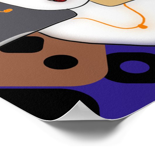 PAPPY PLACE 11"X14" DRUCKEN (MATTE FINISH) POSTER (Ecke)