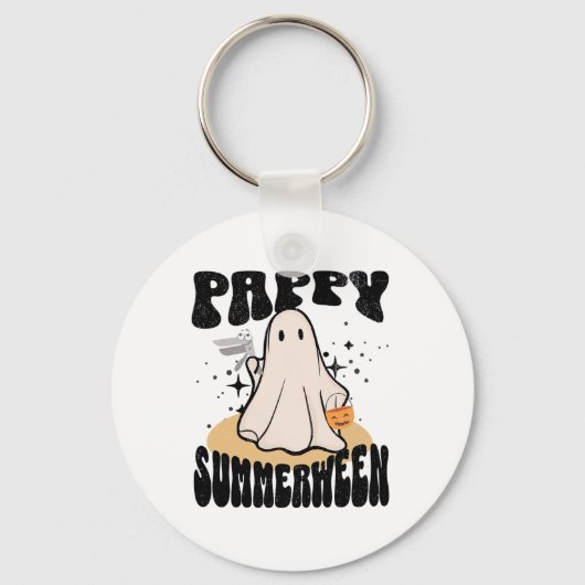 Pappy Summerween Ob Nurse Halloween Ghost mit Spe Schlüsselanhänger (Vorderseite)