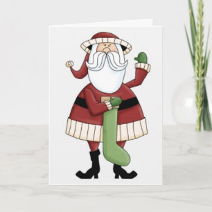 ****PAPPY URLAUB**** AUS SANTA! FEIERTAGSKARTE