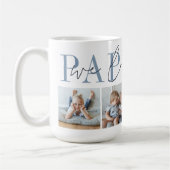 Pappy We Liebe You 4 Foto Collage Kaffeetasse (Links)