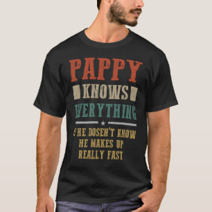 Pappy weiß alles Vintag T-Shirt