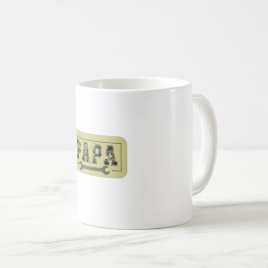 Pappy wrench kaffeetasse (VorderseiteRechts)