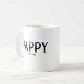 Pappy Year etabliert Kaffeetasse (Vorderseite Links)