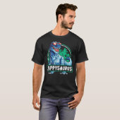 Pappysaurus Fathers Day T rex Dinosaur PappySaurus T-Shirt (Vorne ganz)