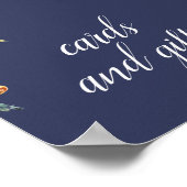 Paprika Burgundy Blumenkarten und Geschenke Unters Poster (Ecke)