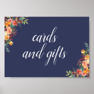 Paprika Burgundy Blumenkarten und Geschenke Unters Poster