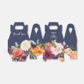 Paprika Burgundy Gastgeschenk Hochzeit Geschenkschachtel (Ungefaltet)