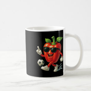 Paprika Fußball  Kaffeetasse