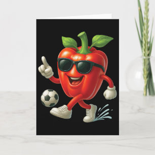 Paprika Fußball  Karte