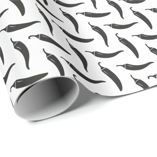 Paprika Geschenkpapier (Rolleneckpunkt)