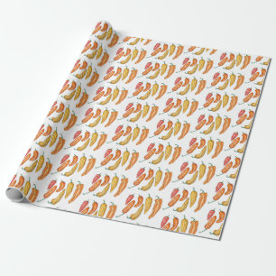 Paprika Geschenkpapier