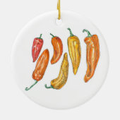 Paprika Keramik Ornament (Hinten)