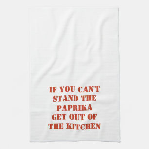 PAPRIKA KITCHEN TOWEL - ORANGE GESCHIRRTUCH