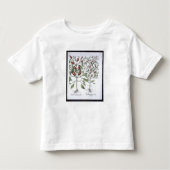 Paprika-Pfeffer-Pflanzen, vom 'Hortus Eystettensi Kleinkind T-shirt (Vorderseite)
