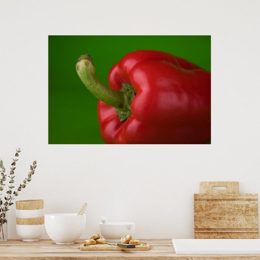 Paprika Poster (Küche)