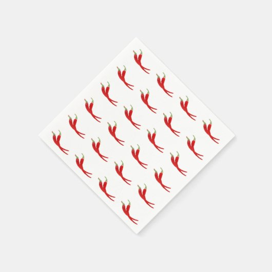 Paprika Serviette (Ecke)