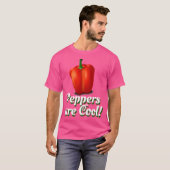 Paprika sind cool roter Paprika T-Shirt (Vorne ganz)