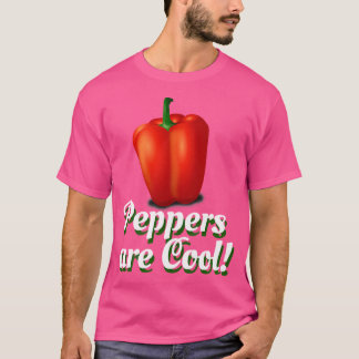 Paprika sind cool roter Paprika T-Shirt