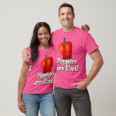 Paprika sind cool roter Paprika T-Shirt (Unisex)