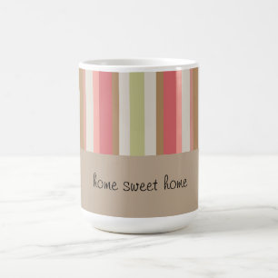 Paprika Stripes Muster Kaffeetasse