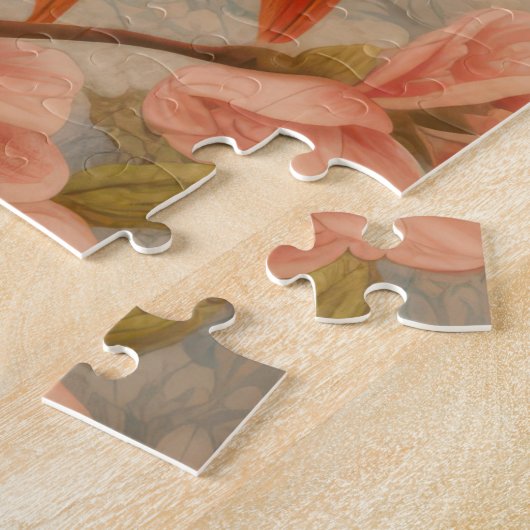 Paprika und Kirschblüte Puzzle (Seite)