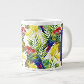 Paprika und tropische Früchte| Name hinzufügen Jumbo-Tasse (Vorderseite Rechts)